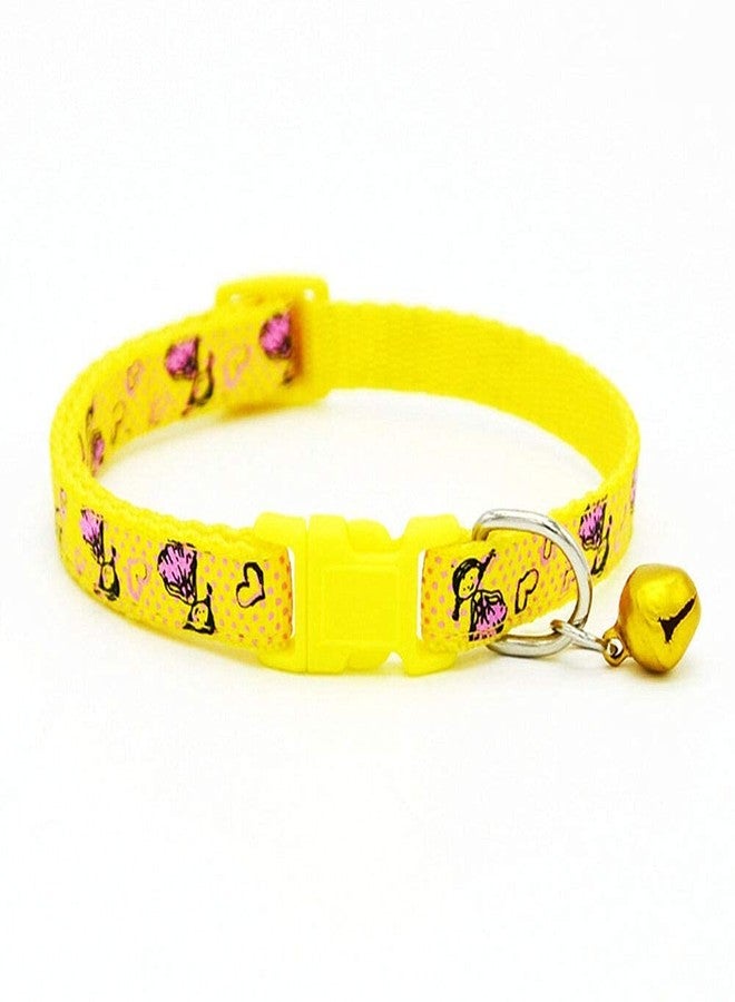 Pups&Pets Cute Dog Cat Pet Collar Printed Easy Clip Buckle Bell Kitten - Puppy Pack of 2 - Color May Vary - Image 4